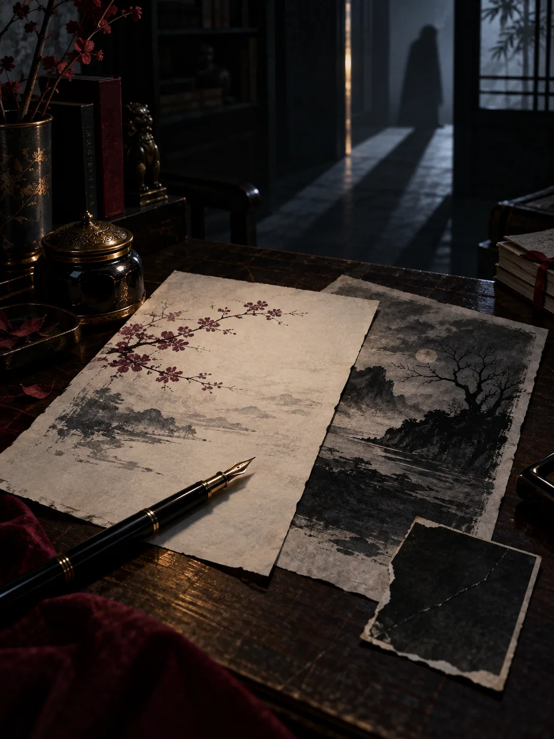 Editorial still life inspired by the written accounts and hidden motives in Malice