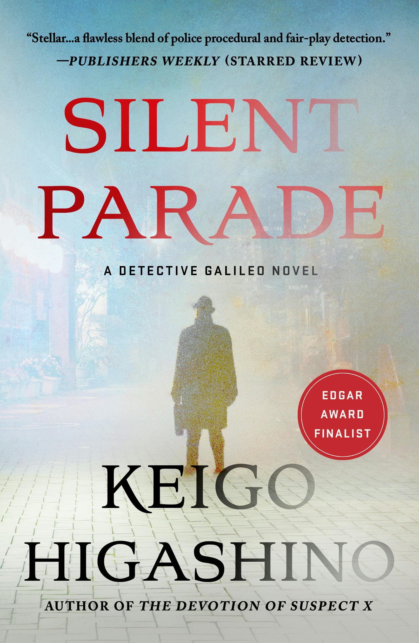 Minotaur Books hardcover cover of Silent Parade